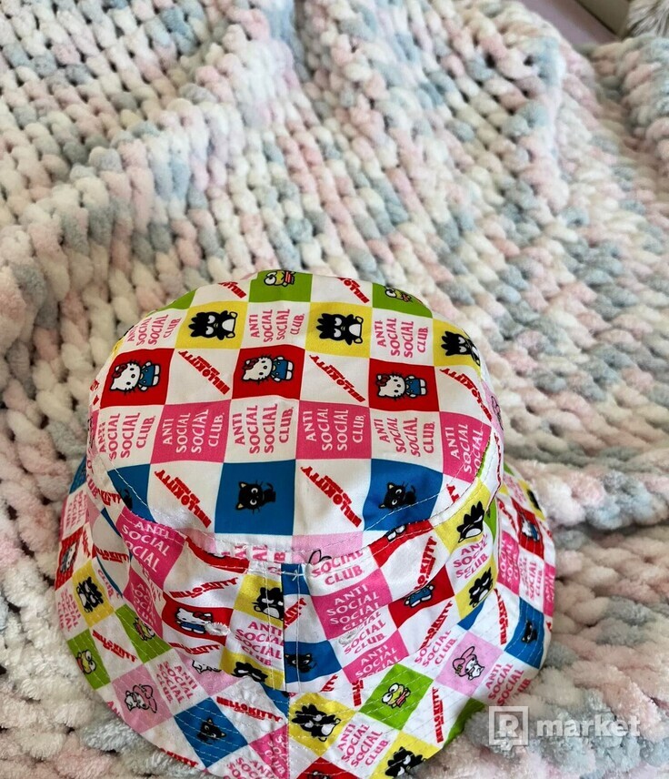 Anti Social Social Club x Hello Kitty Sanrio Bucket Hat