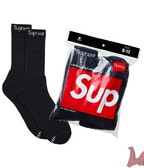 Supreme/Hanes Crew Socks