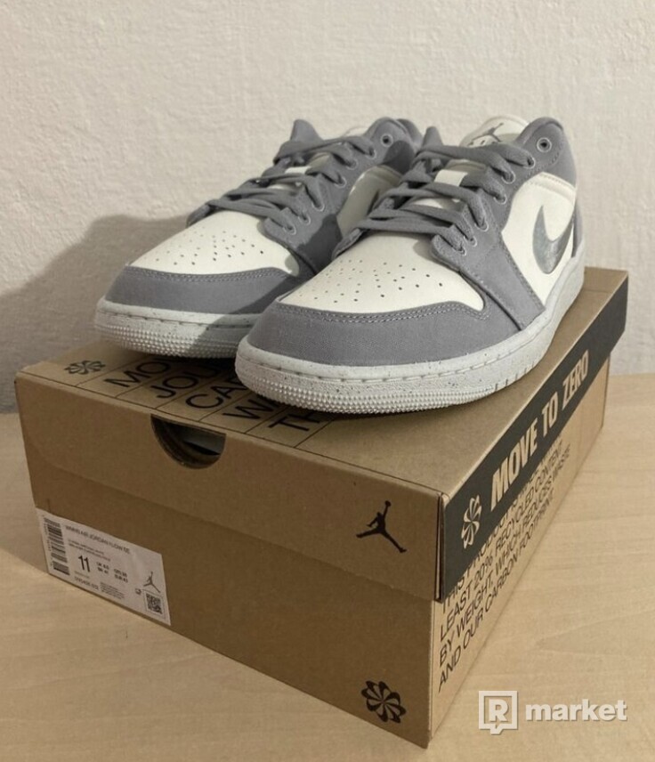 Nike Air Jordan 1 Low Light Steel Grey