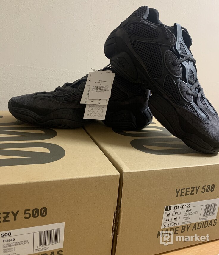 Adidas Yeezy 500 “Utility Black”