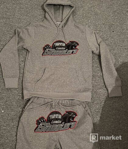 Trapstar Shooters tracksuite Grey/red