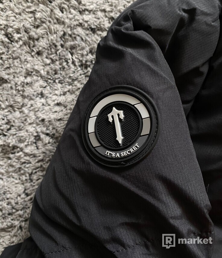 Trapstar Decoded 2.0 Puffer Jacket - Black/Grey