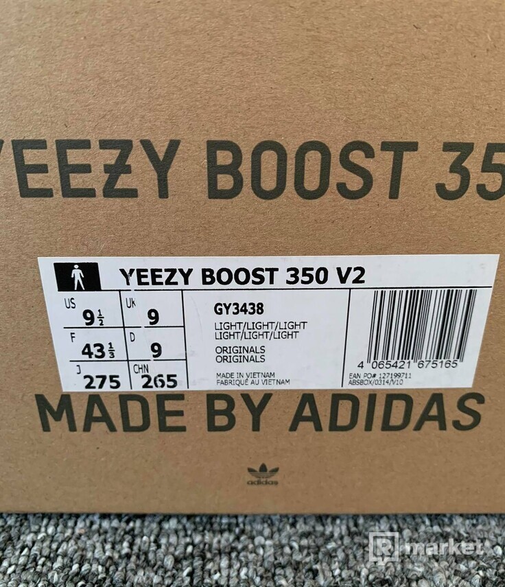 adidas Yeezy Boost 350 V2 Light  (US9,5)