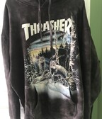 Thrasher 13 wolves hoodie *rare*