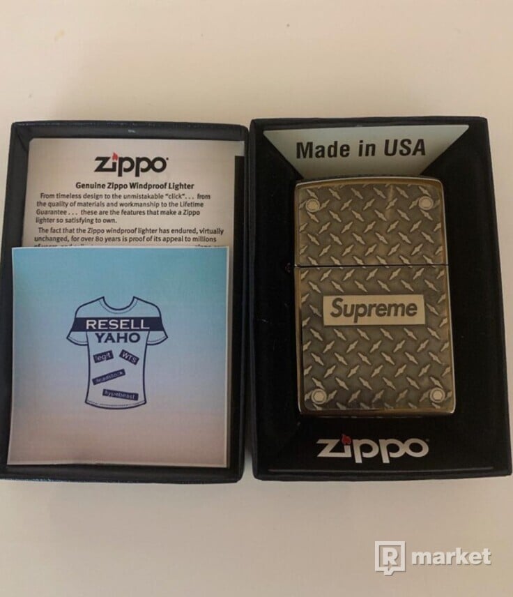 Supreme x Zippo | REFRESHER Market