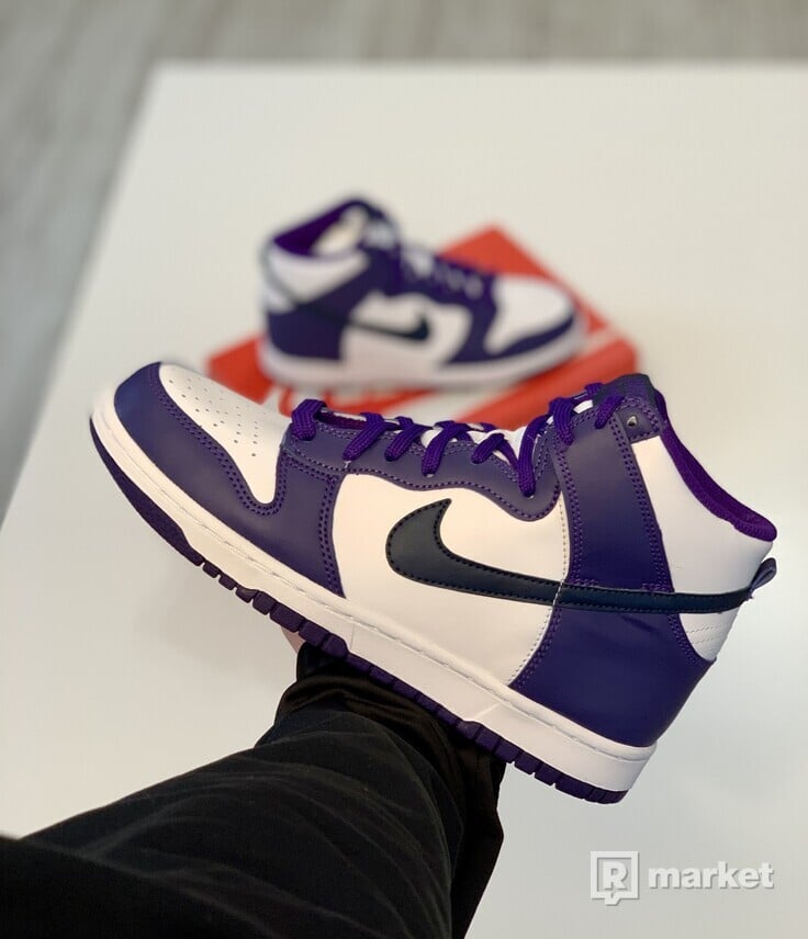 Nike dunk high Electro Purple