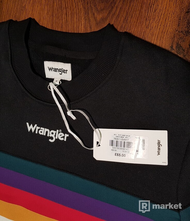 Vintage WRANGLER Rainbow Sweatshirt
