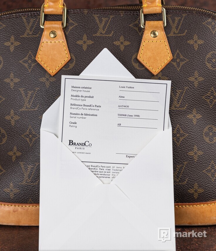 Louis Vuitton Alma Handbag kabelka