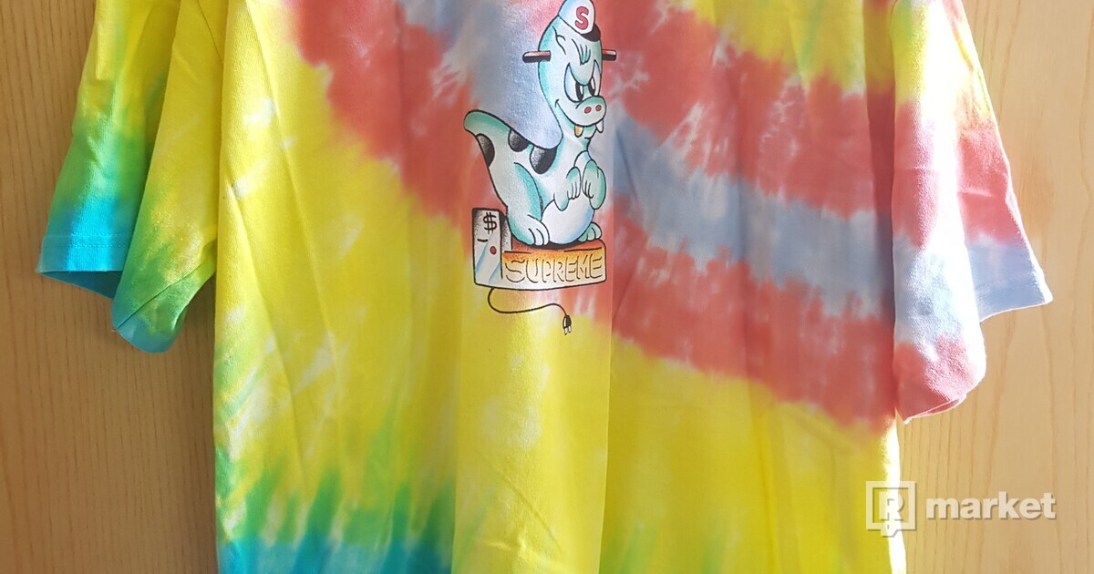 Supreme Dinosaur Tee Tie Dye | REFRESHER Market