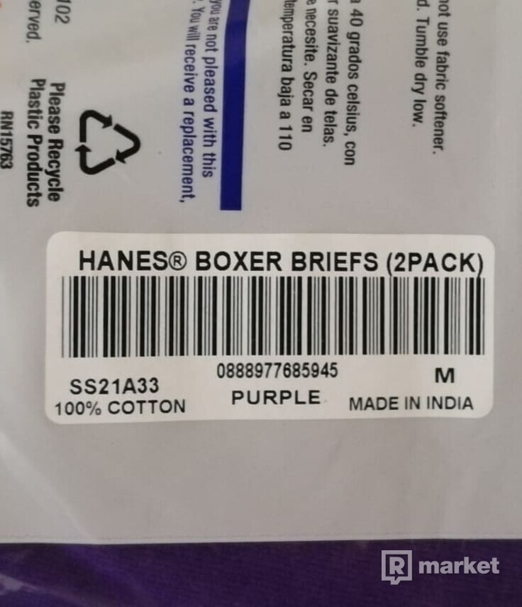 Supreme Hanes Boxer Briefs