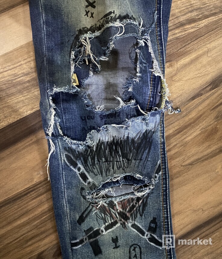 Custom jeans