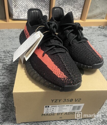 Yezzy 350 core red