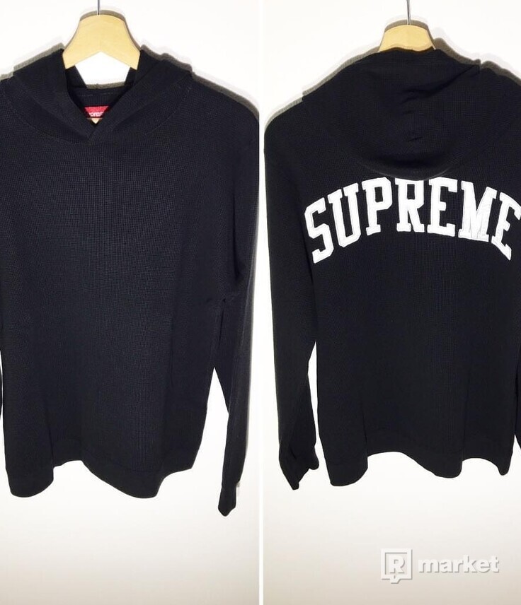 Supreme HOODED WAFFLE THERMAL 