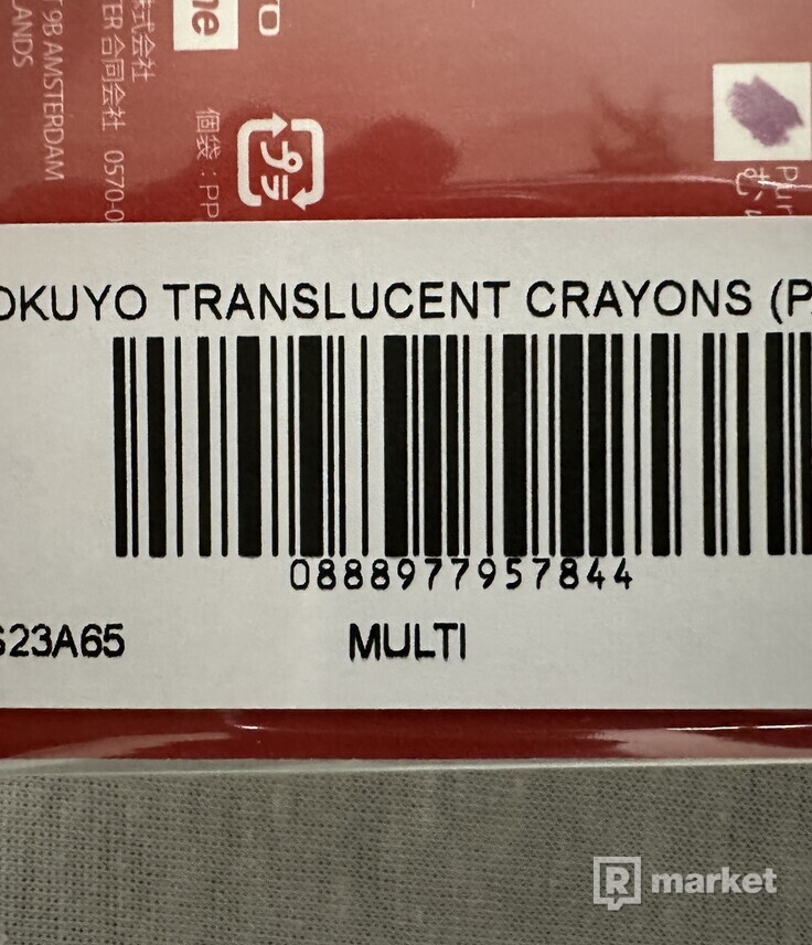 Supreme/Kokuyo Translucent Crayons (Pack of 10)
