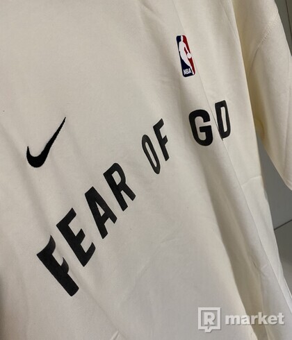 Fear of God x Air Jordan tee