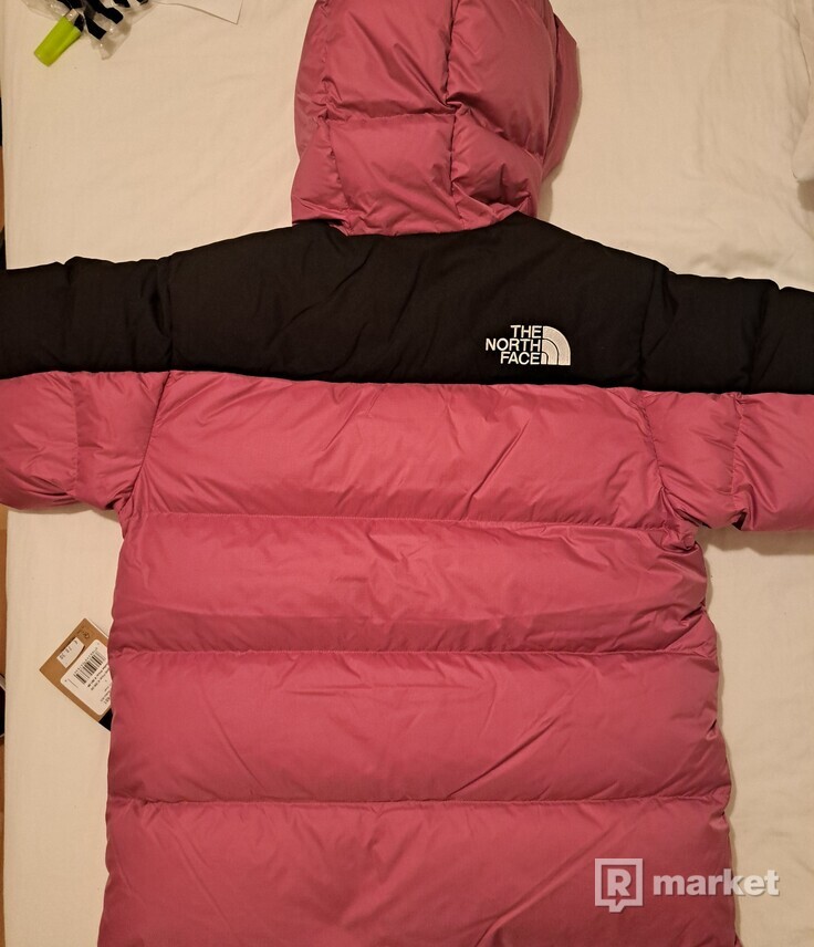 North Face bunda rúžová zimná