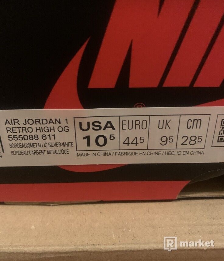 Air Jordan 1 Bordeaux