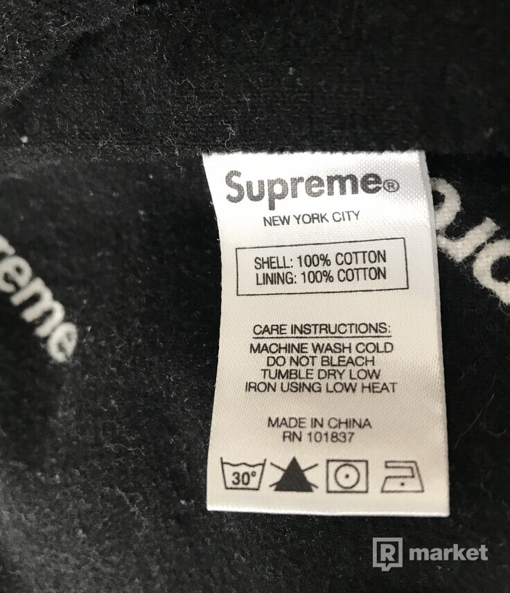 Supreme 2 tone hooded jacket