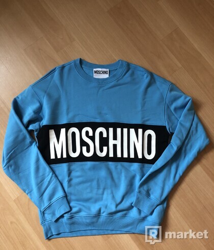 Blue Moschino sweater