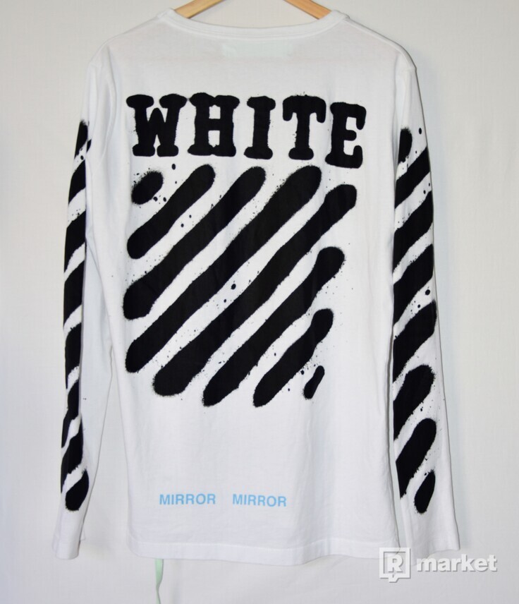 Off White Long-sleve Tee