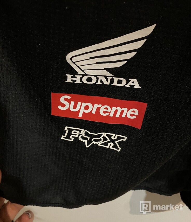 Supreme x Honda x fox racer moto dres