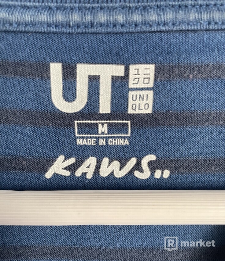 Uniqlo x Kaws tričko modré