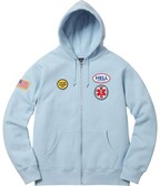 Supreme x Hysteric Glamour Patches  Zip Up Sweatshirt