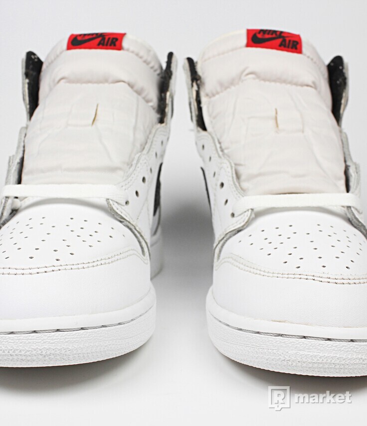 Air Jordan Retro 1 High OG "Yin Yang" White (GS)