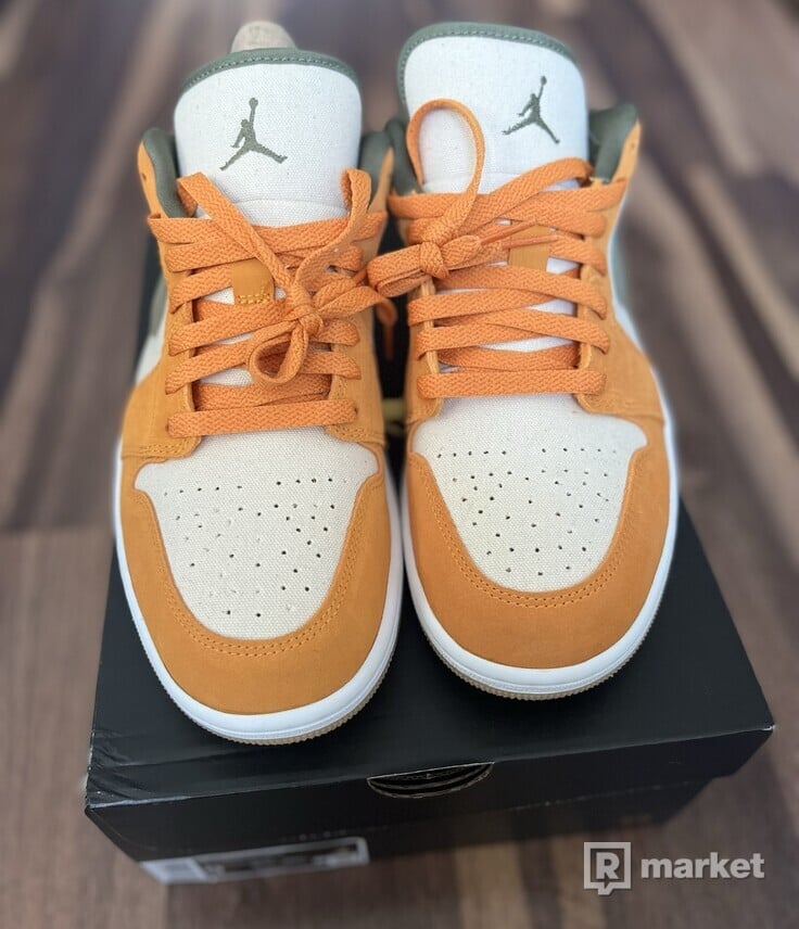 Air Jordan 1 Low Orange Olive