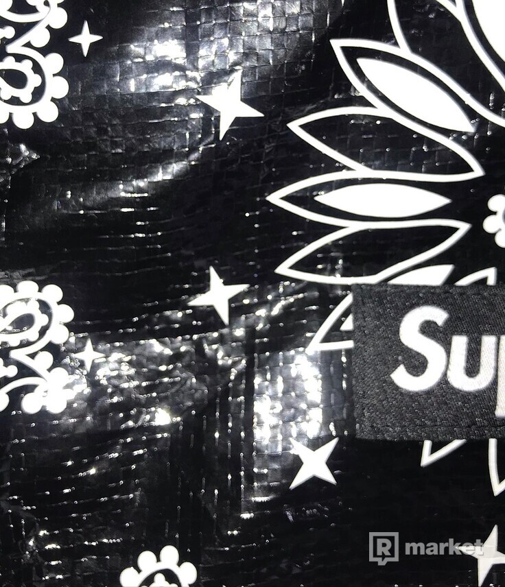 Supreme Bandana Tarp Side Bag