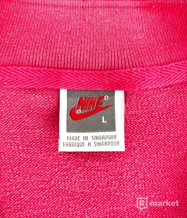90S VINTAGE NIKE POLO SWEATER PINK