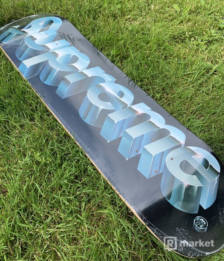 Supreme Chrome Logo Skateboard Deck | REFRESHER Market