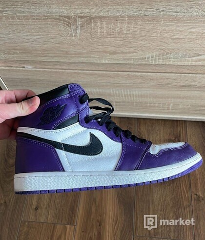 Air Jordan High Court Purple