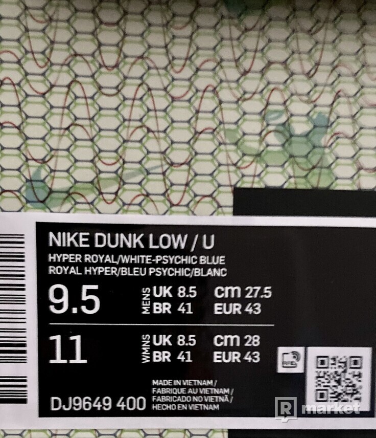 Nike Dunk Low x Union Argon
