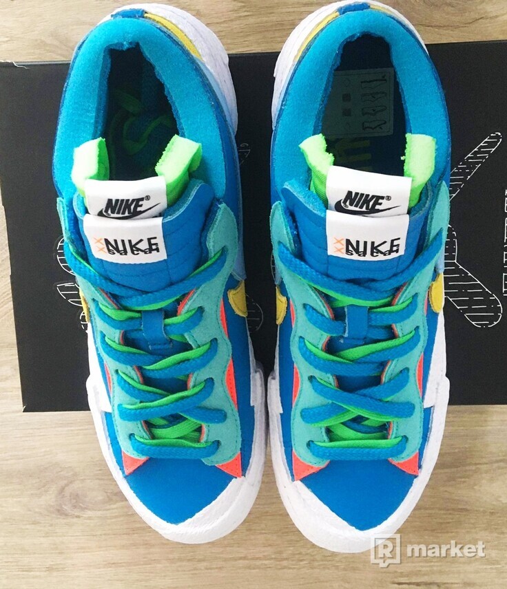 Nike Blazer Low sacai KAWS Neptune Blue