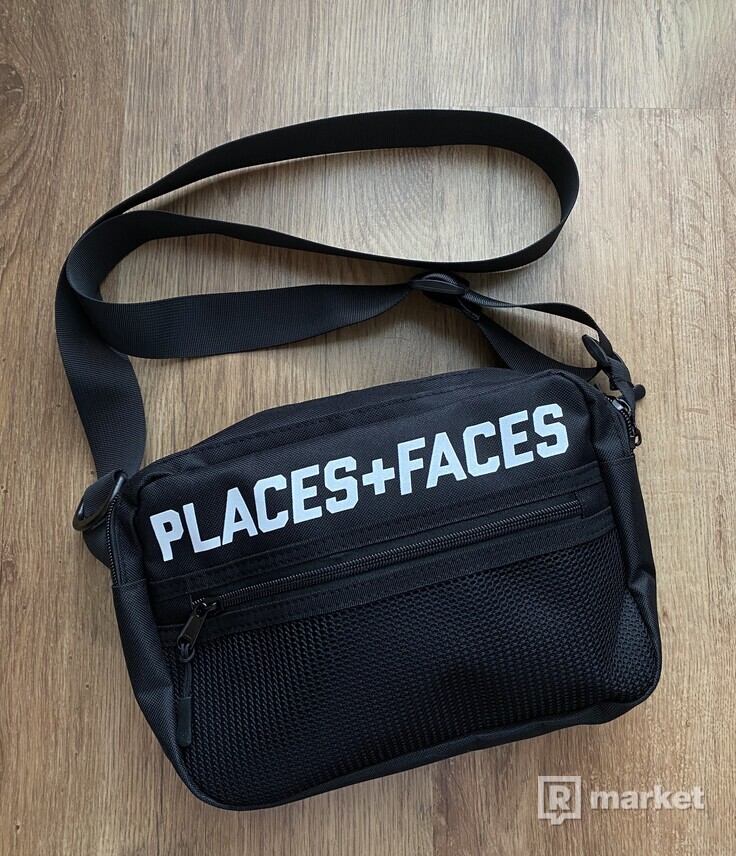 Places + faces waistbag logo side bag ľadvinka