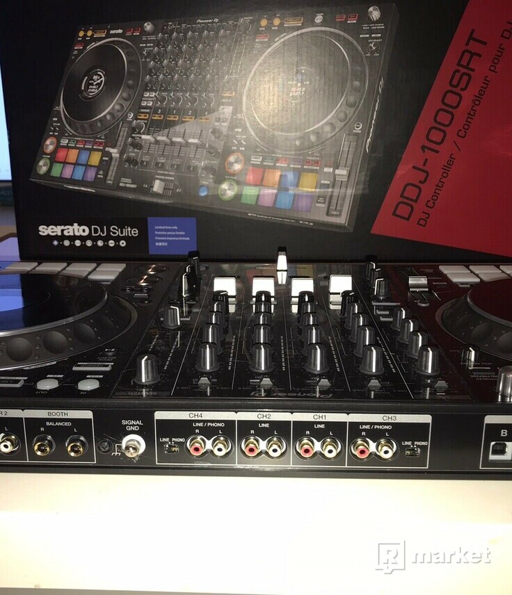 Úplne nový Pioneer DJ DDJ-1000SRT 4-kanálový profesionálny DJ ovládač pre rekordbox dj
