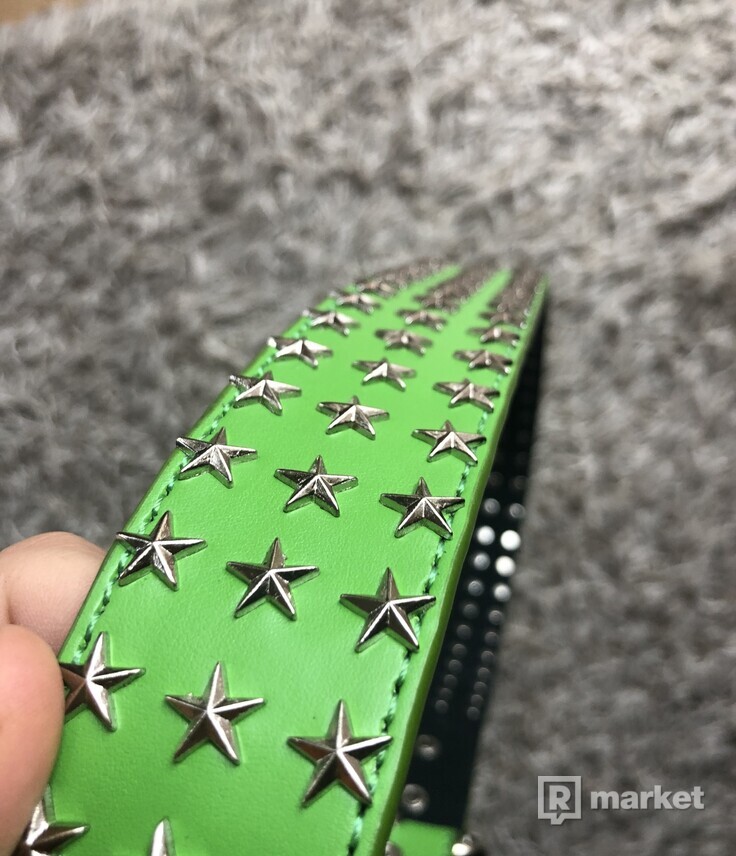 Green studded belt (opasok)