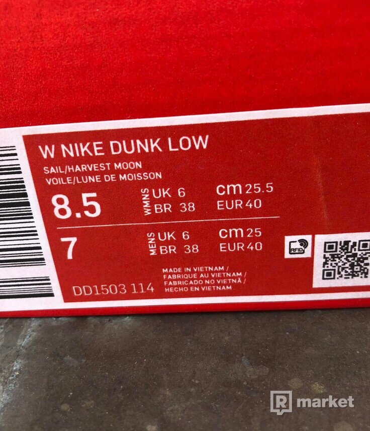 Nike dunk low Harvest moon