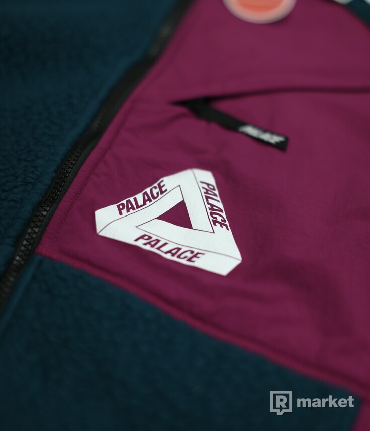 Palace Polartec Fleece Dark Green/Purple