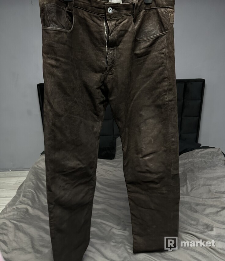 Real Heavy leather pants
