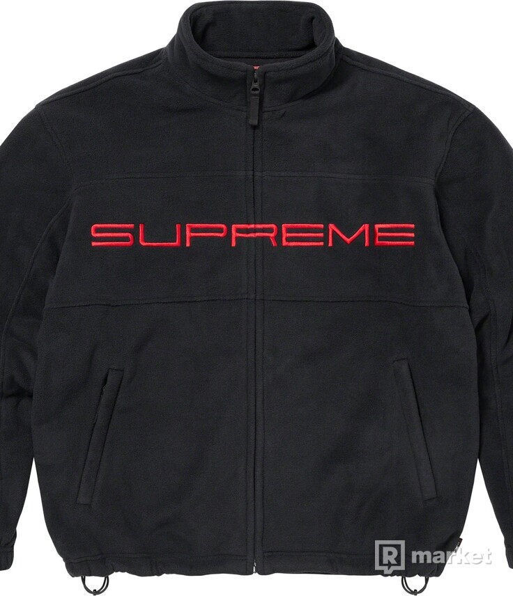 Supreme Polartec zip jacket