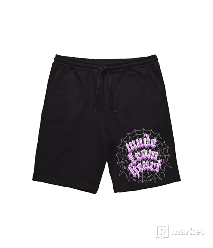 Malive Pink Web Shorts