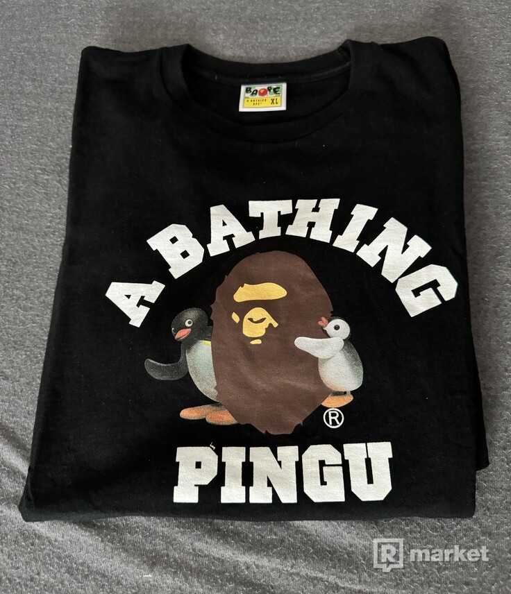 Bape_us A Bathing Ape Kid Baby Milo Bape X Pingu A BATHING APE
