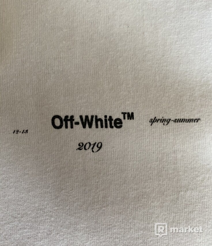 Off-White Coloured Arrow-Print T-Shirt