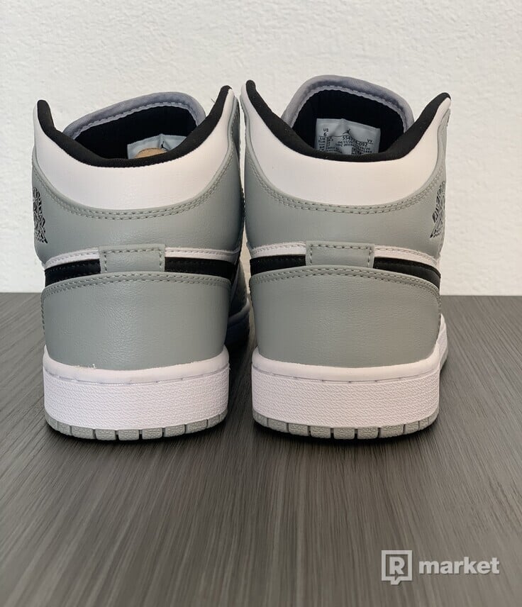 Nike Air Jordan Mid Light Smoke Grey