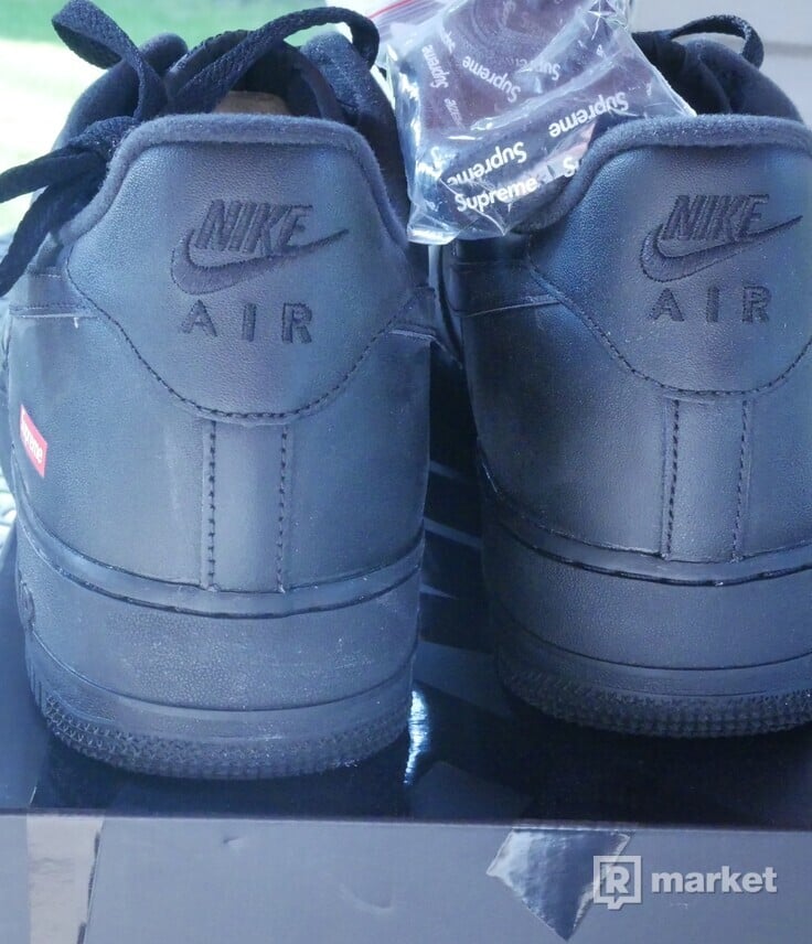 Supreme Nike Air Force Black EU46