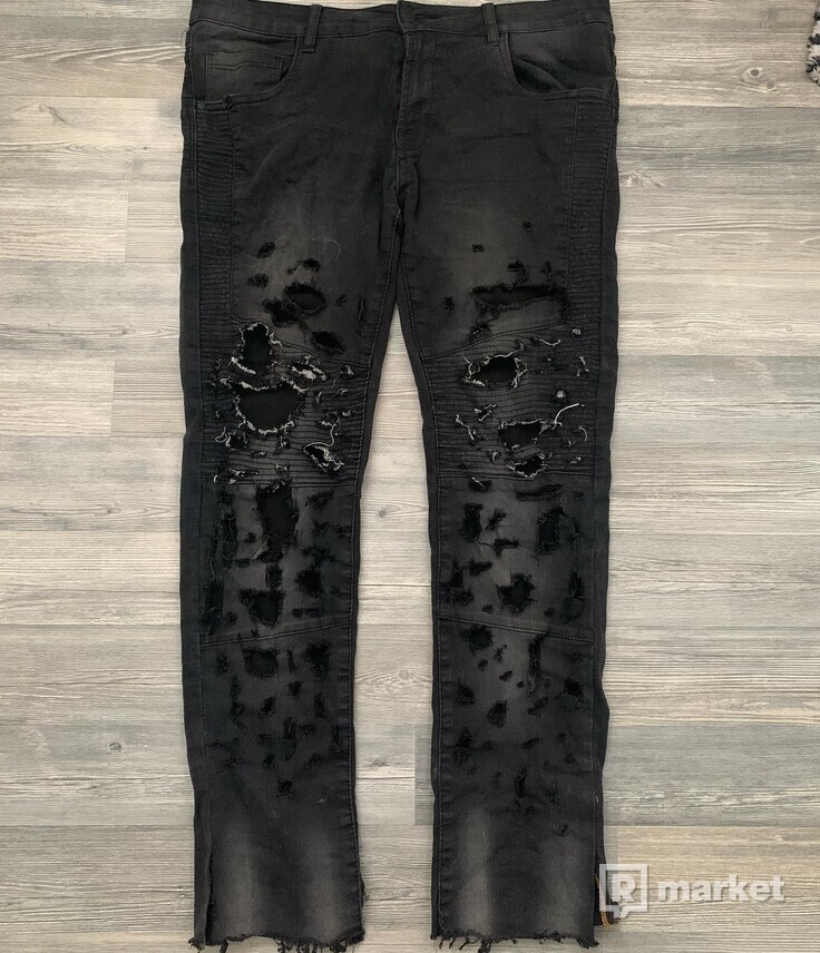 Custom Destroyed jeans | veľkosť 34/35