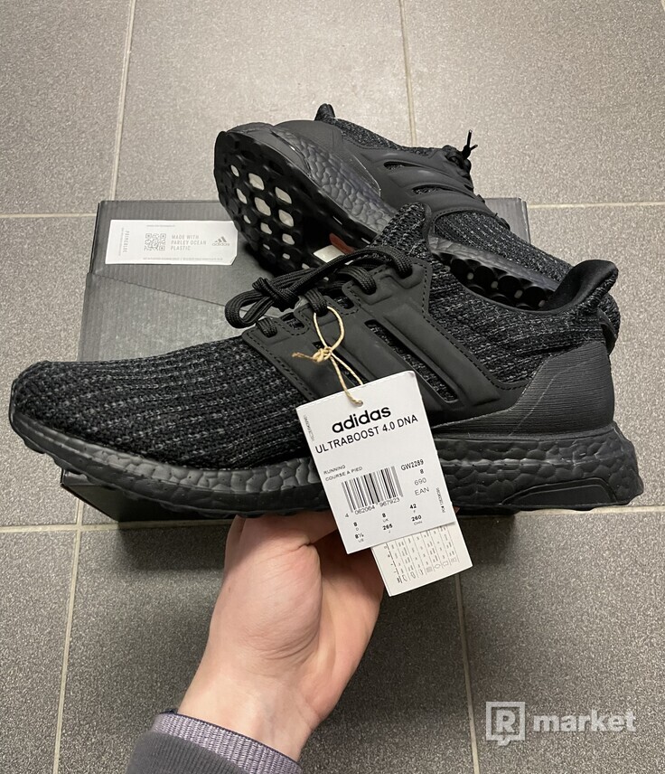 Adidas Ultraboost Black Grey - EU EU  45 1/3