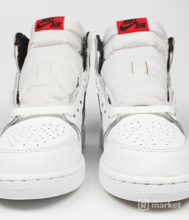 Air Jordan Retro 1 High OG "Yin Yang" White (GS)